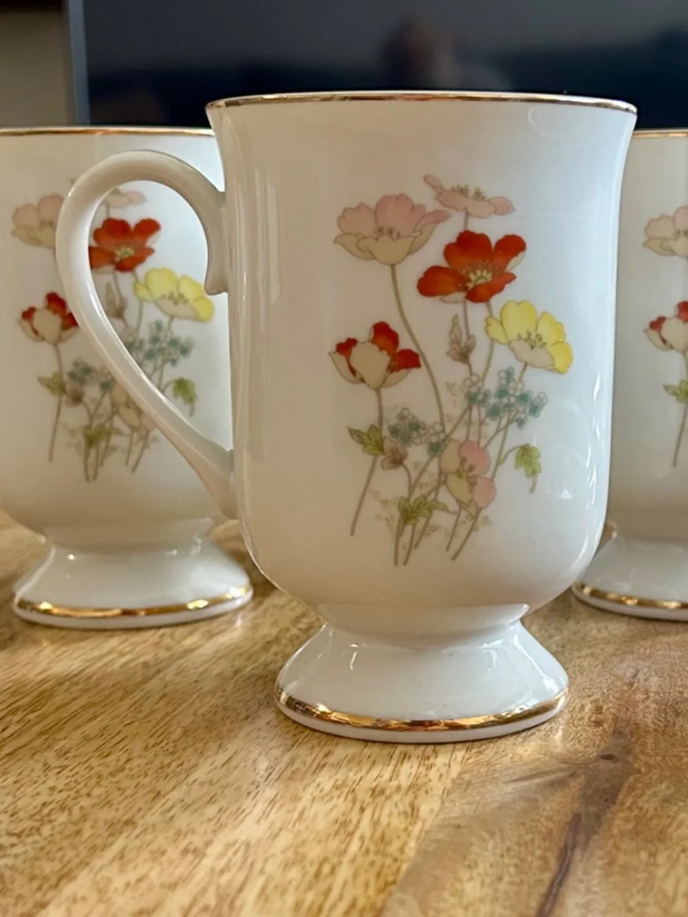 Painted Poppy  Fanci Florals Collection — 2 piece set